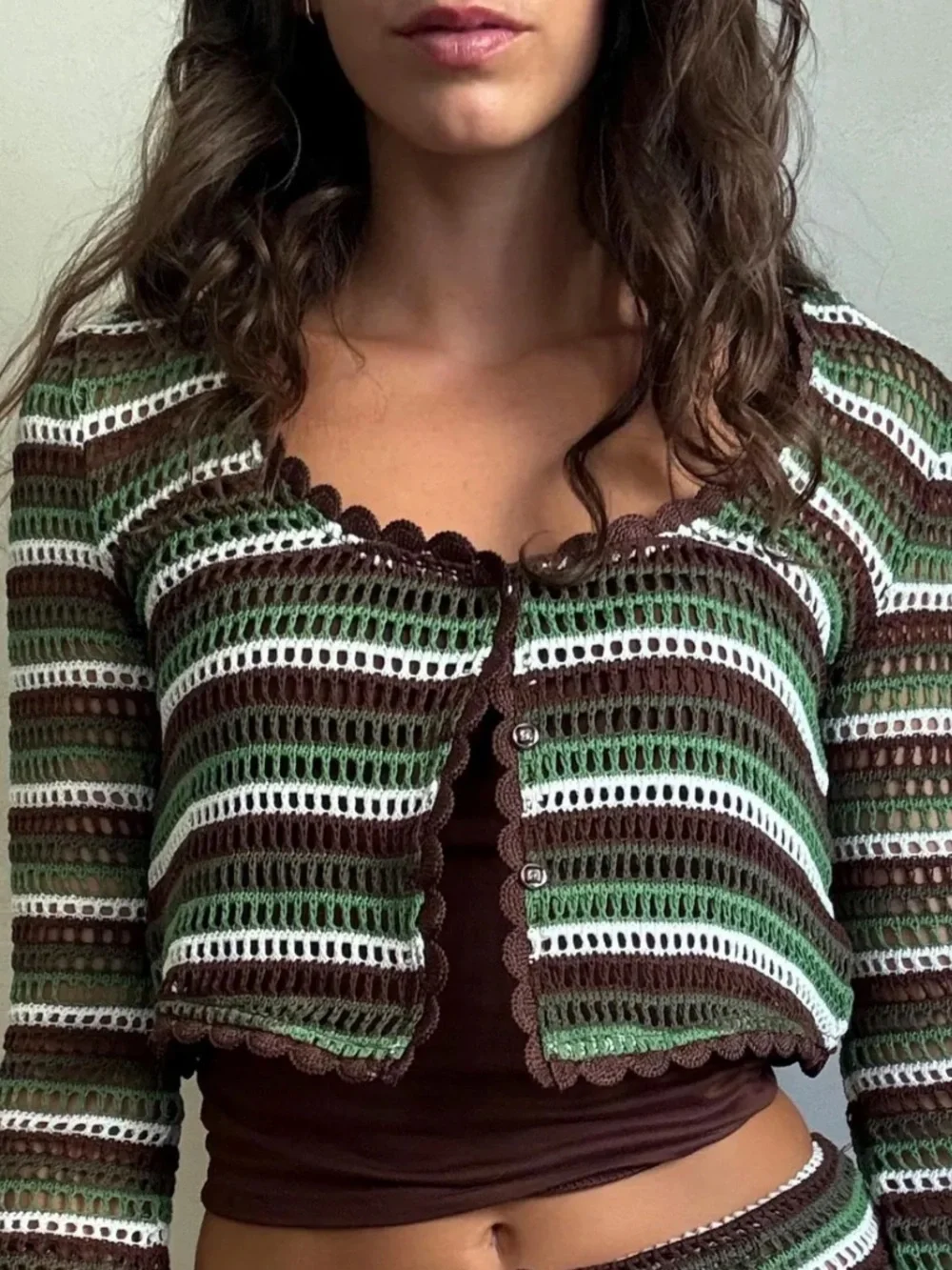 Zara crochet camisole